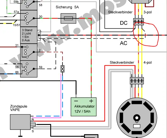 Simson S50 Licht geht nicht Vape - Elektrik - Simsonforum Simson Simme S50  S51 Schwalbe SR50